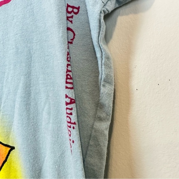 Vintage Y2K Ed Hardy Christian Audigier Golden Rose of Love Babydoll Tee Shirt S - Picture 6 of 11